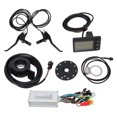 thumbnail image 4 of Kit de controlador de panel de Bicicleta eléctrica s866 panel 17a 3 kit de conversión de mango de freno del acelerador del pulgar para motores de 350 W, 4 of 10
