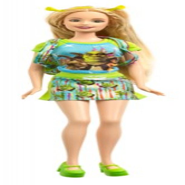 Shrek Fiona Barbie Doll Mattel Shrek Barbie Doll Green Ogre - Walmart.com - Walmart.com