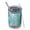 Turquoise Floral and, variant on 12oz Tumblers Turquoise Floral and Petal Pattern Vacuum Insulated Stainless Steel Travel Tumbler Cups Mug with Lid and Straw for Beer,Coffee,Beverages with Cleaning Brush for Cold & Hot Drinks