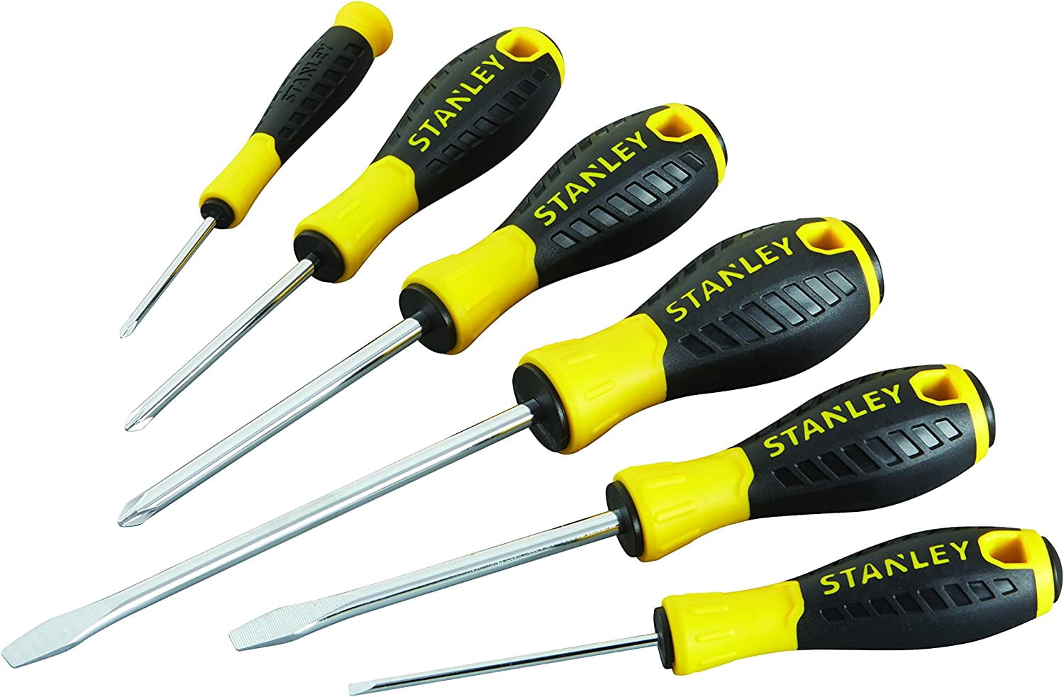 STANLEY - 0-60-208 Essential Screwdriver Set, 6 Piece