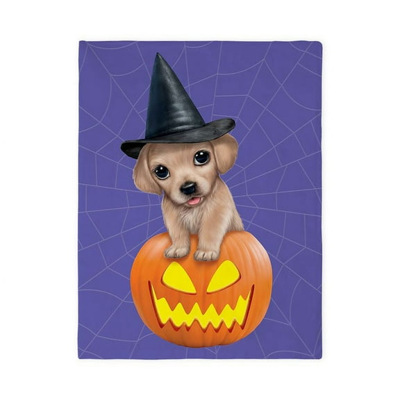 CafePress - PD Moreno's Halloween Puppy - Twin Duvet Cover, Printed Comforter Cover