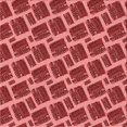 thumbnail image 1 of Ahgly Company Indoor Square Patterned Bean Red Area Rugs, 5' Square, 1 of 6
