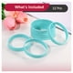 thumbnail image 4 of Uxcell 12Pcs Pulseras de Goma, Pulseras de Silicona de Color Sólido para Deporte/Entrenamiento/Baloncesto Hombres Mujeres Adolescentes [Azul-Verde], 4 of 6