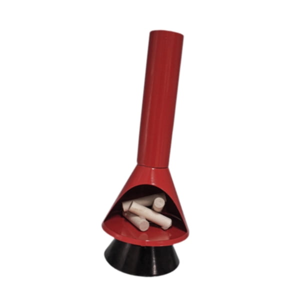 Mini figura de chimenea con luz, estatua, decoración navideña, colección decorativa Rojo