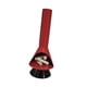 thumbnail image 1 of Mini figura de chimenea con luz, estatua, decoración navideña, colección decorativa Rojo, 1 of 9