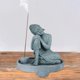 thumbnail image 4 of Porta varillas de incienso de Buda, regalo de inauguración de la casa zen, figura decorativa de Buda para Estilo C, 4 of 7