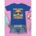 thumbnail image 3 of Too Cool 4 School - Retro Emoji Sunglasses Graphic Youth's T-shirt, 3 of 4