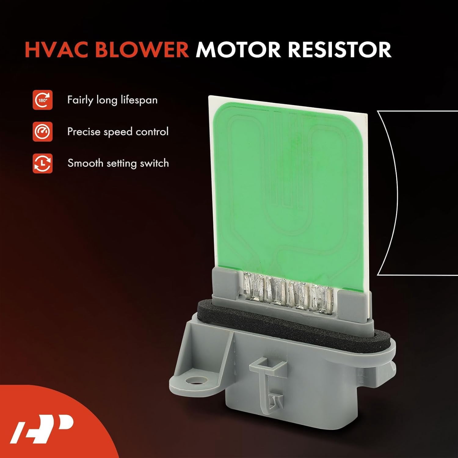 A-Premium HVAC Blower Motor Resistor with Wiring Harness Compatible with Chevrolet Cavalier & Pontiac Sunfire, 1995-2005, 2.2L 2.3L 2.4L