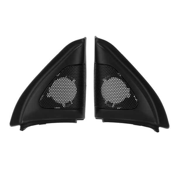 Cubierta de altavoz de audio, par de altavoces de puerta de automóvil Embellecedor de altavoz estéreo Embellecedor de altavoz estéreo Características de vanguardia