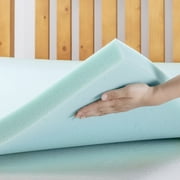 Best Price Mattress 2 Cooling Gel Ventilated Memory Foam Mattress Topper, Twin