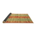 thumbnail image 2 of Ahgly Company Indoor Square Abstract Brown Contemporary Area Rugs, 3' Square, 2 of 4