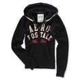 thumbnail image 2 of Aeropostale Mujer Full Zip Atl. división Sudadera con capucha, negra, mediana Aeropostale Sudadera, 2 of 2