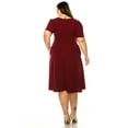 thumbnail image 2 of PLUSSIZEHOUSE Fit & Flare Casual Dress, Women's Plus 3XL, 2 of 5
