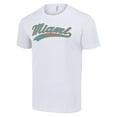 thumbnail image 2 of Men's Starter White Miami Dolphins Tailsweep T-Shirt, 2 of 3