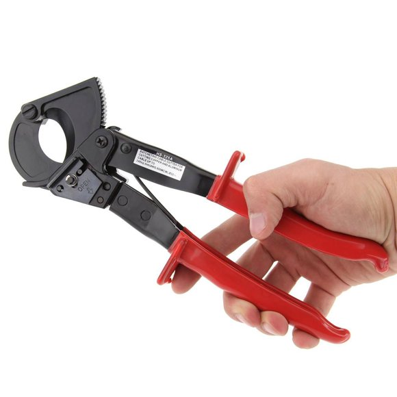 GoDecor Aluminum Electrical Ratchet Wire Line Cable Cutter Plier Cutting Hand Tool Cut Up to 240mm铏?Tools