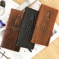 thumbnail image 2 of AOOOWER Men's 3D Alligator Wallet Bifold ID Card Holder Purse for Case Long Clutch Billf, 2 of 18
