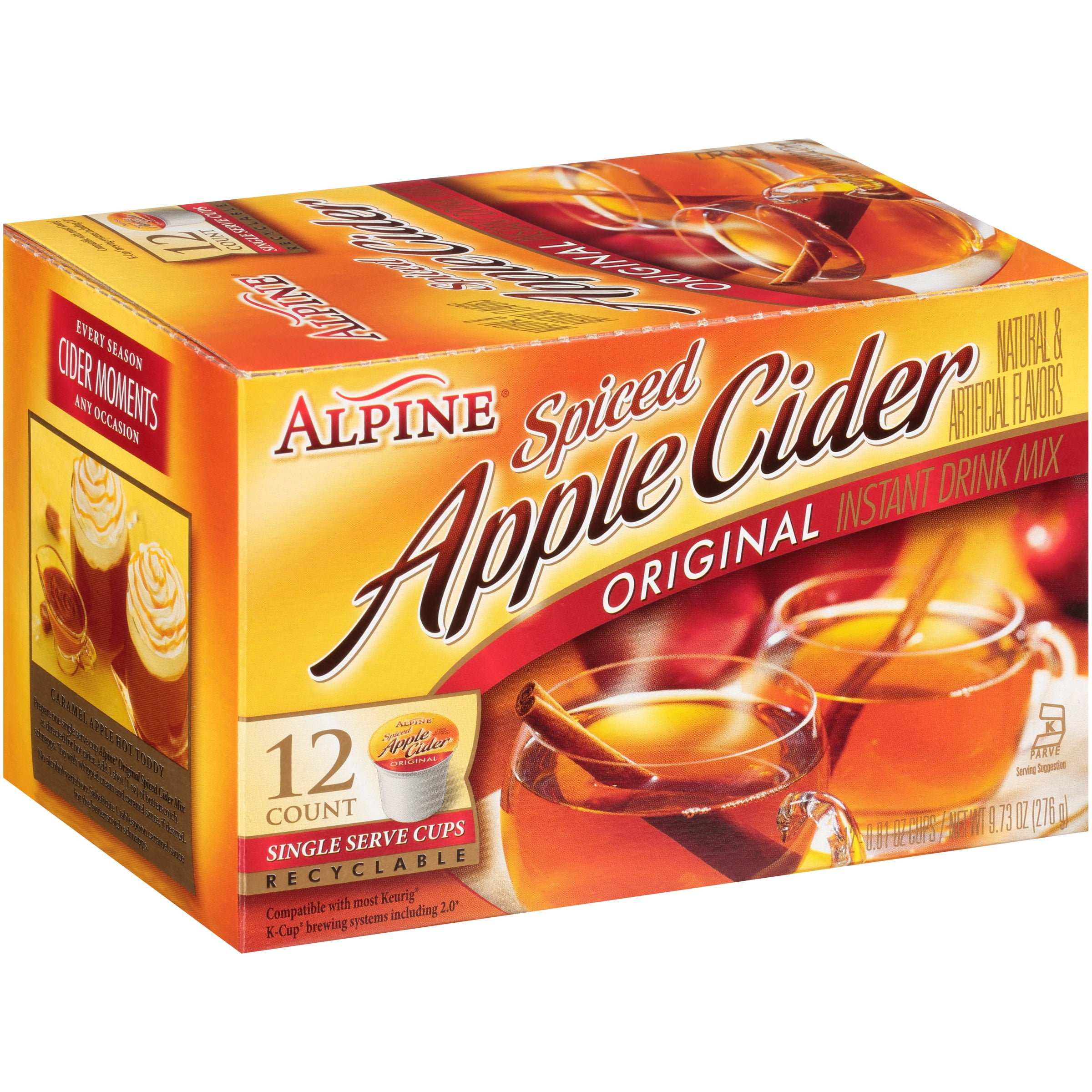 Alpine Original Spiced Apple Cider Instant Drink Mix 12 0 81 Oz 