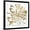 Black Frame, variant on Art.com Golden Gilt Bloom I Art Print by Annie Warren, 30" x 30"