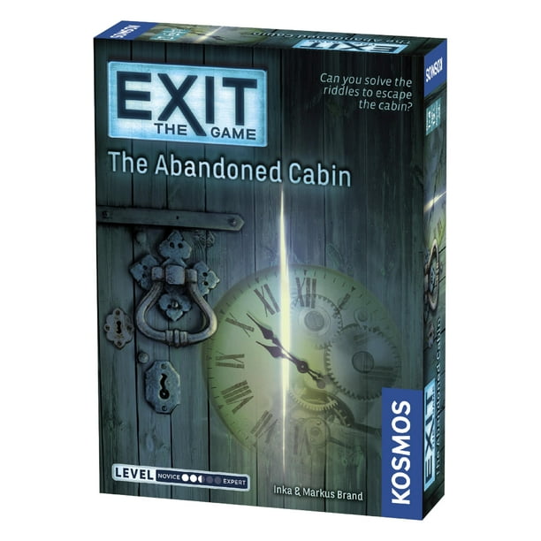 Exit: The Abandoned Cabin, juego familiar de escape room basado en cartas