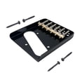 thumbnail image 4 of Milaget 6 String Bass Guitar Bridge Easy Installation Musical Instrument Replacement Black, 4 of 9