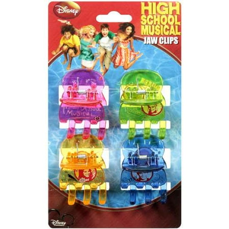 Disney: High School Musical Jaw Clips, 4 ct