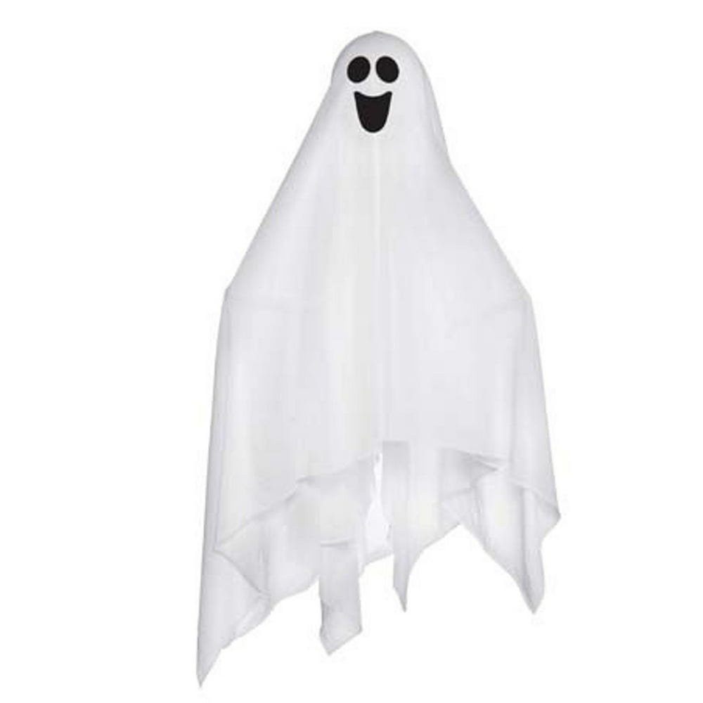 Fabric Poseable Ghost Hanging Halloween Decoration 17