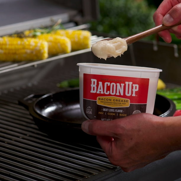 Bacon Up Bacon Grease 14 oz Tub for Office Breakroom Cooking