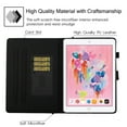 thumbnail image 6 of Allytech 10.2" iPad Case, iPad 10.2" 8th 7th Gen Case,PU Leather Glitter Slim Folio Flip Smart Cover Auto Sleep Wake Full Protection Pencil Holder Case Cover for Apple iPad 10.2 2020/2019,Rosegold, 6 of 7