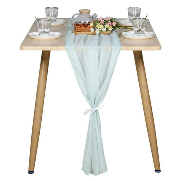 Mesa De Gasa Camino De Mesa De Boda Romántico Para Decoración De Fiesta De Boda Speravity HA044697-06