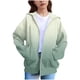 thumbnail image 1 of Chaquetas y prendas de vestir casuales con capucha de manga larga para niños y niñas, otoño e invierno, chaqueta con capucha de manga larga de polar, linda chaqueta de polar para bebé y parte superior, 1 of 5
