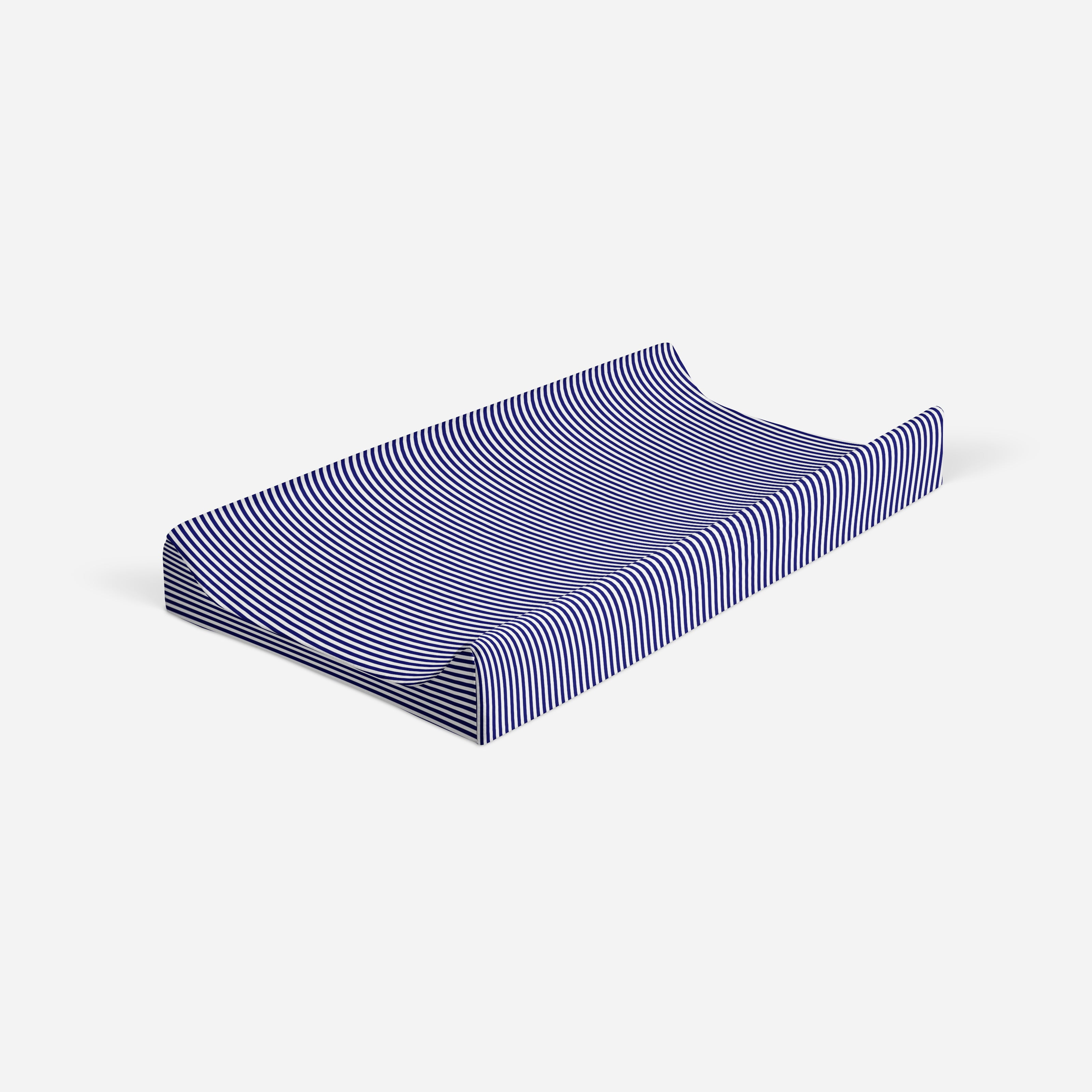 Changing Pad Cover | Blue Stripe