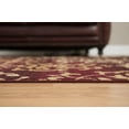 thumbnail image 3 of United Weavers Plaza Georgina Accent Rug, Medallion Pattern, Burgundy, 1'11" X 3'3", 3 of 6