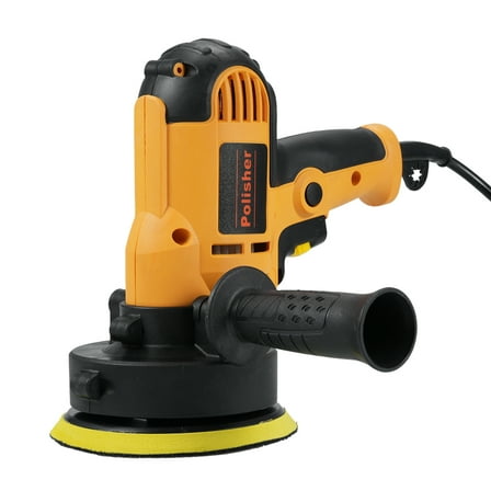 Polishers,5-inch Car Polisher Buffer Polisher Auxiliary Handle Wool Auto Car Buffer Floor Furniture Ceramic Variable With Auxiliary 700w Auto Car Pads Rotary Tool Dsfen Yellow Plug