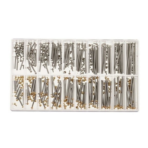 Watch Band Pin Set 200 Pieces, 10 Sizes from 10mm-28mm, Convenient and Durable for Watch Enthusiasts APPLAYERR Spare Part
