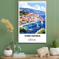 thumbnail image 2 of Sydney Australia Travel Wall Canvas – Elegant and Cultural Art Print Australia Canvas Print – Ideal Gift for Travel Lovers, 2 of 5