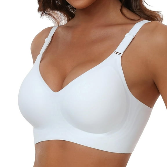 Wireless Push Up Full Coverage Bra For Women Seamless Bras With Soft Support Regular And Plus Size Womens Strapless Bra Wireless Full Coverage Bras for Women Sports Bras Women Women Bras Wireless Push