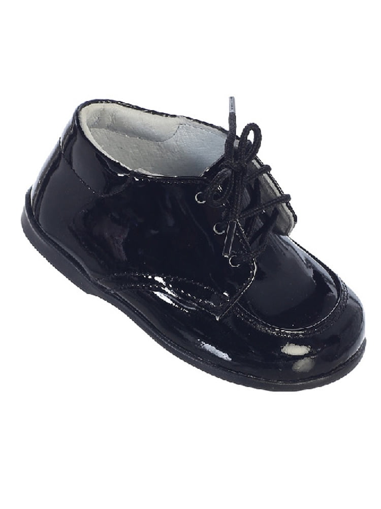 walmart boys black dress shoes