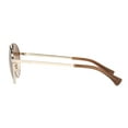 thumbnail image 3 of Ralph Lauren RA 4135 Metal Womens Round Sunglasses Shiny Pale Gold 55mm Adult, 3 of 3