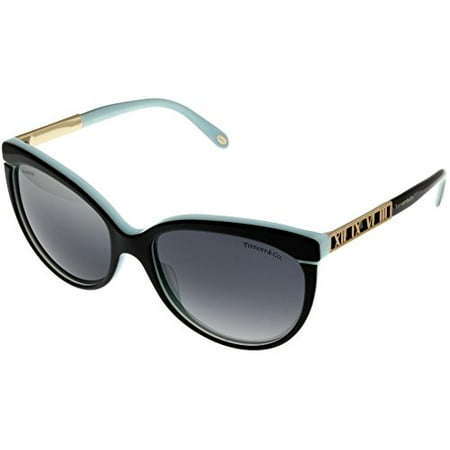 Tiffany & Co. Sunglasses Cateye Womens Black Polarized TF4097 8055T3 Size: Lens/ Bridge/ Temple: 56_16_140