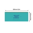 thumbnail image 3 of Xihbxyly Oferta de Iluminación Cuaderno de Bobina En Inglés, Alta Apariencia, Plan Semanal, Estudio de Negocios, Registro de Notas, Agenda, Cuaderno, 60 Hojas, 3 of 6