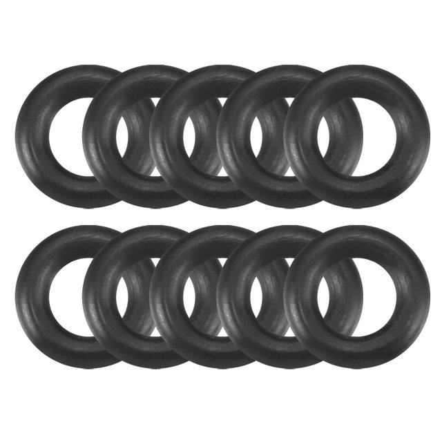 10Pcs Anti Noise Vibration Rubber Screw O-Ring Seal Washers for Case Fan