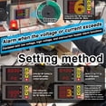 thumbnail image 4 of Meter,3in1 Meter Ammeter With And Sound Voltmeter Ammeter And Display Sound Alarm Display Fine Bm730 3in1 Meter Voltmeter Meter With Adjustment With Fine Adjustment Low And Buzzer And, 4 of 6