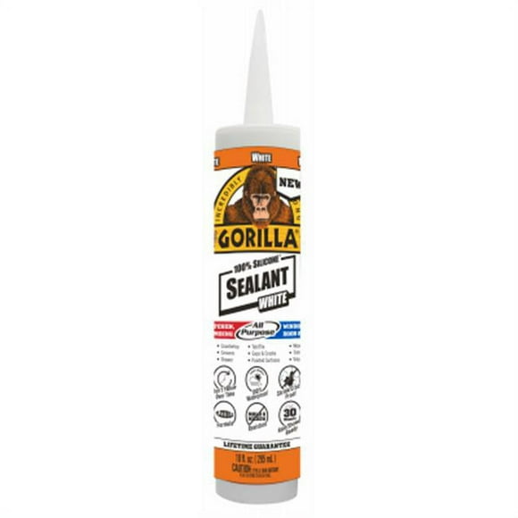 Gorilla Glue 220946 10 oz Caulk, White