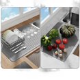 thumbnail image 1 of Elodie Cooktop Cover Glass Cooktop Protector Easy to Clean Non Slip Kitchen Drying Mat Gray, 1 of 8