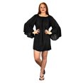thumbnail image 1 of Peach Couture Shoulder Flutter Sleeve Beach Cover Ups, 1 of 3