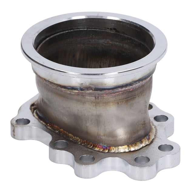 Kit de brida de bajante, adaptador de banda en V de 3 pulgadas Bridas de escape de repuesto para automóviles Adaptador de banda en V Rendimiento finamente ajustado