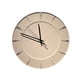 thumbnail image 1 of Reloj de pared moderno minimalista de cemento, silencioso, alimentado por batería, alta compatibilidad., 1 of 6