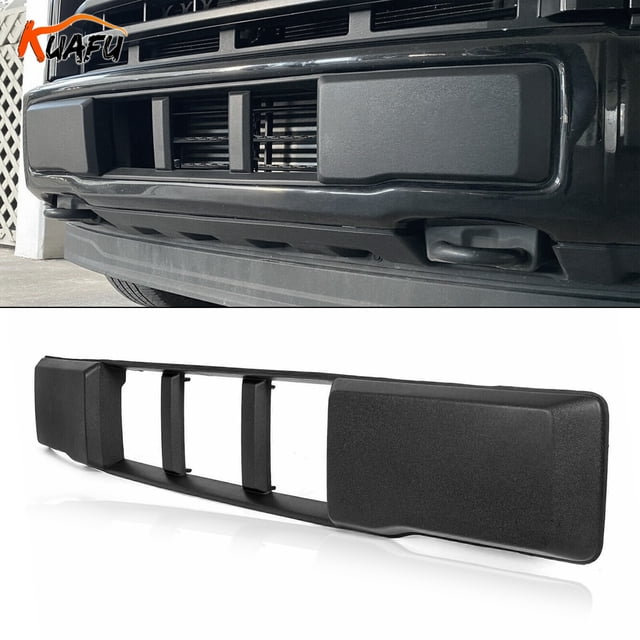 Front Bumper Cover Lower Grille Trim Panel Black For 2015-2017 for Ford F-150