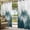 Green, variant on Dark Green Pine Forest Outdoor Curtains for Patio Waterproof, Grommet Outdoor Privacy Panels, Misty Tree Clouds Nature Weatherproof Outside Curtains for Porch/Cabana 54"Wx108"L, 2 Panel