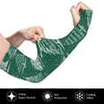 thumbnail image 3 of Fotbe Christmas Trees UV Sun Protection Arm Sleeves - Tattoo Cover Up - Basketball Arm Sleeve UPF 50 Cooling for Men Women, 3 of 8